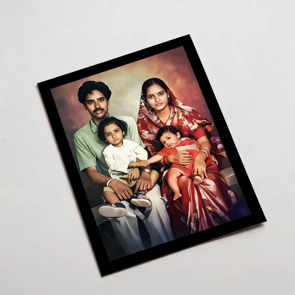 Old_Photo_Digital_Painting_4_Persons_Standard_Delivery