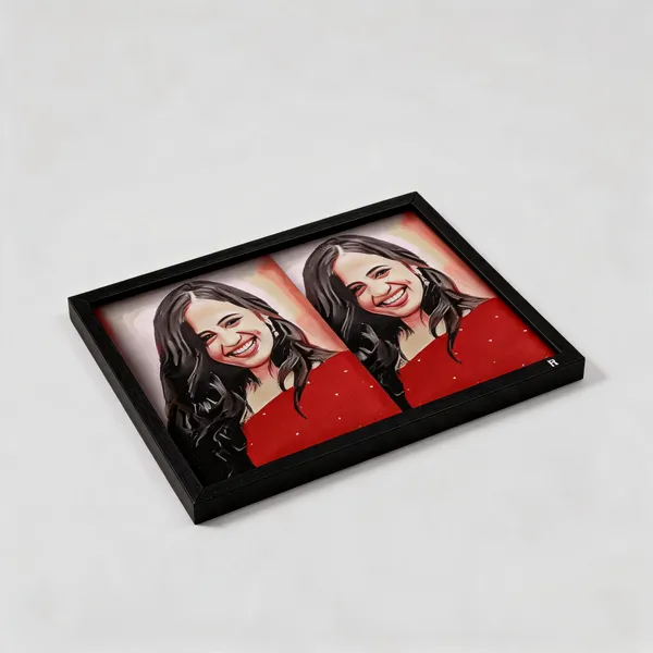 Madhesiacraft_Handmade_Acrylic_Canvas_Portrait_2_Persons_Express