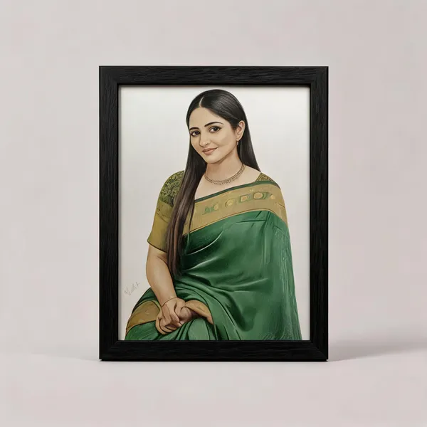 Madhesiacraft_Hand-Drawn_Color_Pencil_Sketch_Portrait_1_Person_Express