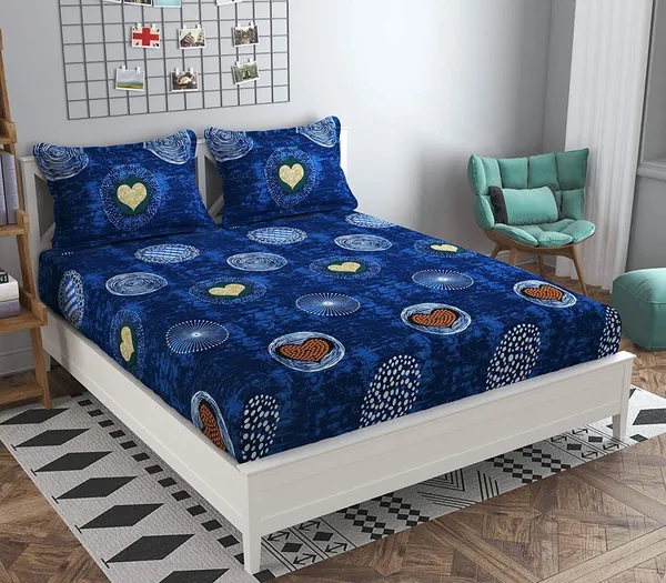 Tript_Home_decor-Double_BedFitted-bedsheet
