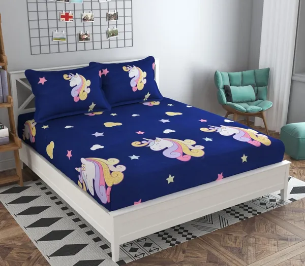 Tript_Home_decor-Double_BedFitted-bedsheet