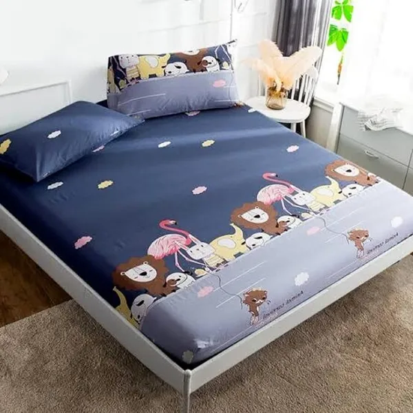 Tript_Home_decor-Double_BedFitted-bedsheet