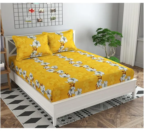 Tript_Home_decor-Double_BedFitted-bedsheet