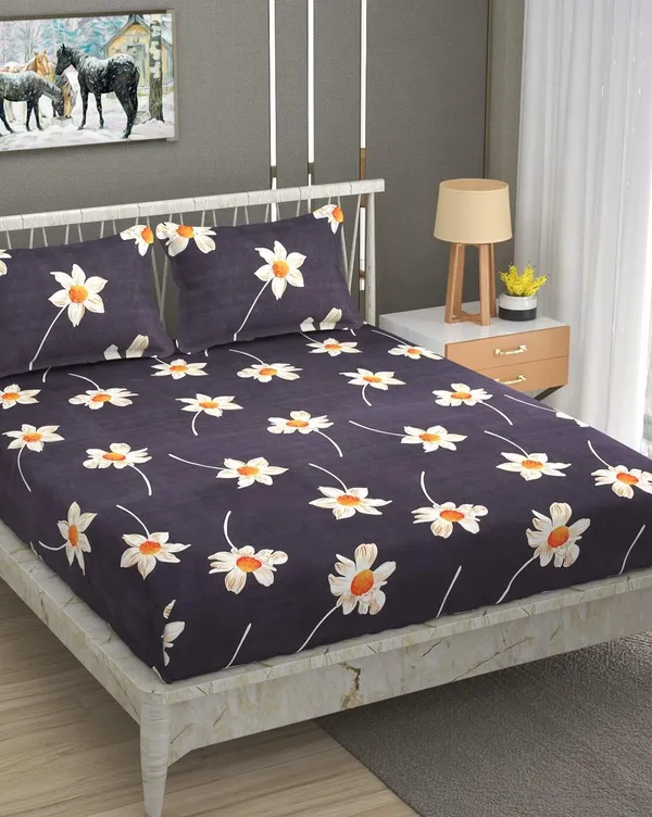 Tript_Home_decor-Double_BedFitted-bedsheet