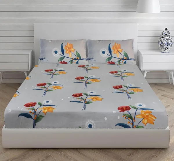 Tript_Home_decor-Double_BedFitted-bedsheet