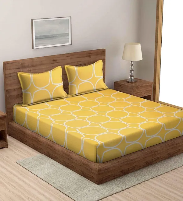 Tript_Home_decor-Double_BedFitted-bedsheet