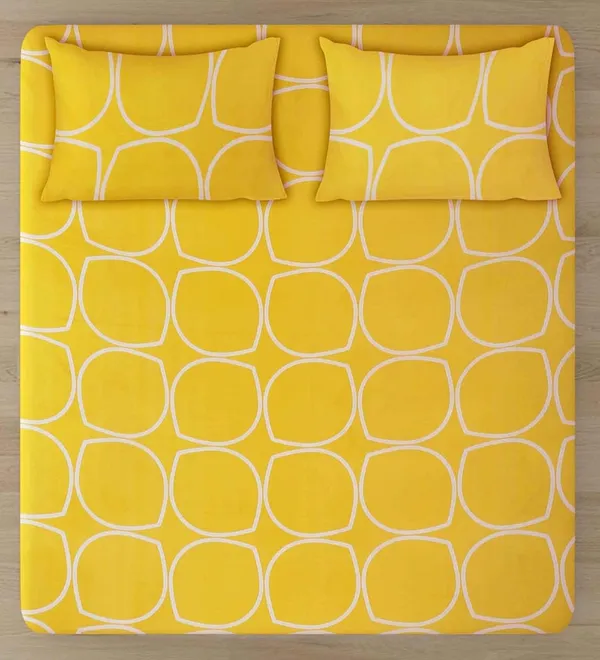 Tript_Home_decor-Double_BedFitted-bedsheet