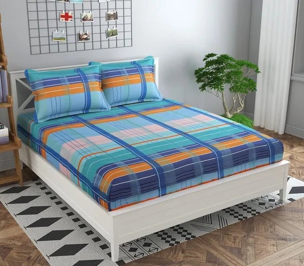 Tript_Home_decor-Double_BedFitted-bedsheet