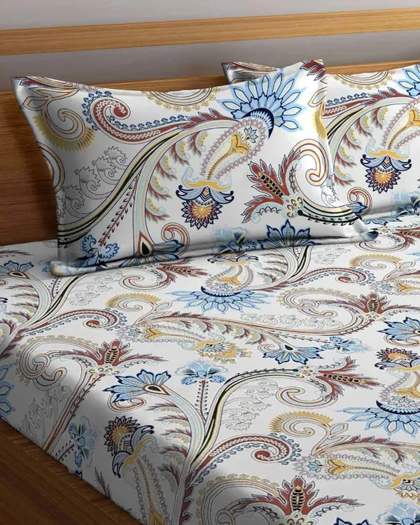 Tript_Home_decor-Double_BedFitted-bedsheet