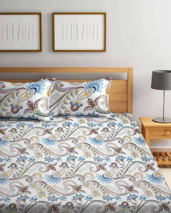 Tript_Home_decor-Double_BedFitted-bedsheet