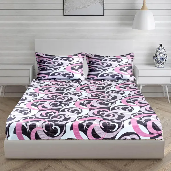 Tript_Home_decor-Double_BedFitted-bedsheet