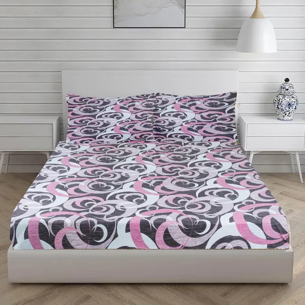 Tript_Home_decor-Double_BedFitted-bedsheet