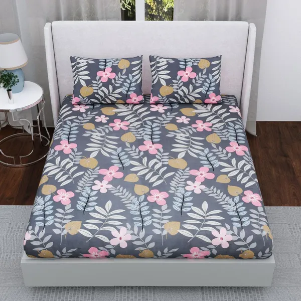 Tript_Home_decor-Double_BedFitted-bedsheet