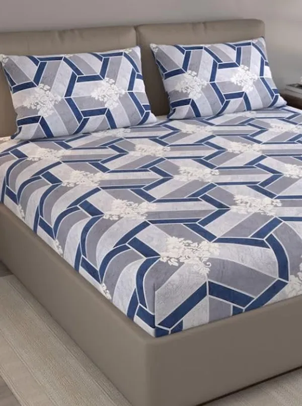 Tript_Home_decor-Double_BedFitted-bedsheet