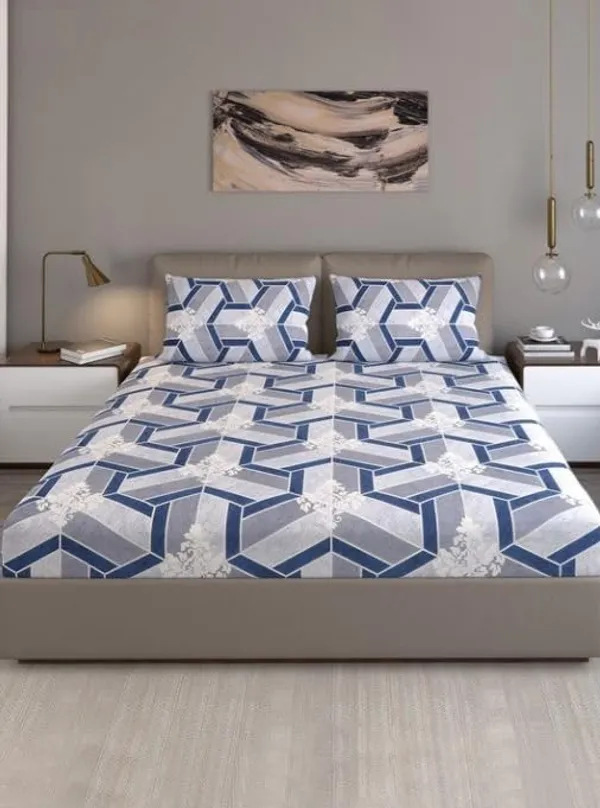 Tript_Home_decor-Double_BedFitted-bedsheet