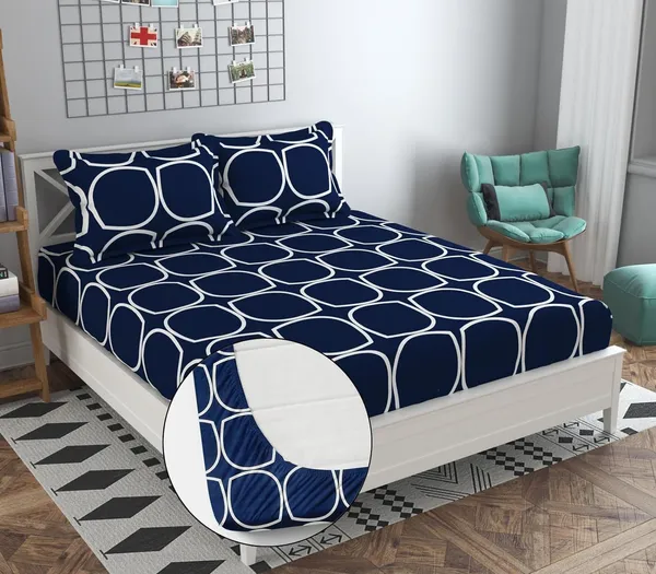 Tript_Home_decor-Double_BedFitted-bedsheet