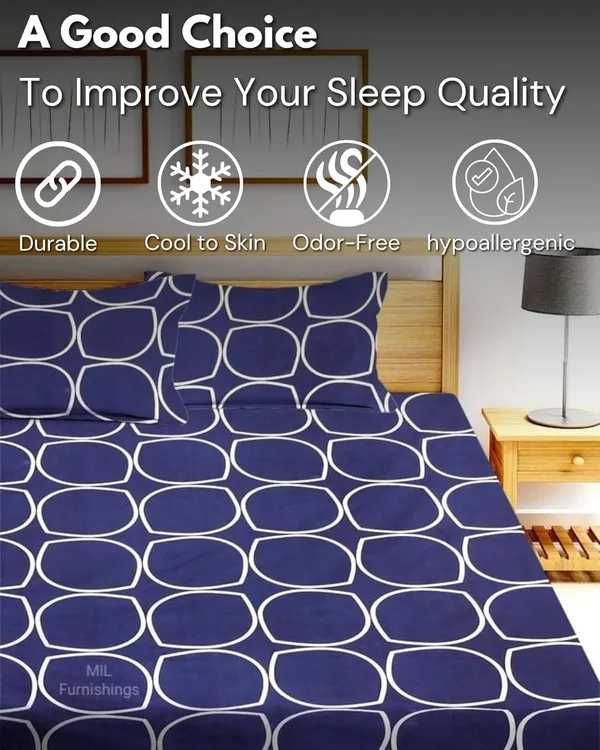 Tript_Home_decor-Double_BedFitted-bedsheet