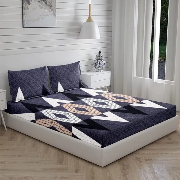 Tript_Home_decor-Double_BedFitted-bedsheet