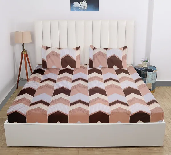 Tript_Home_decor-Double_BedFitted-bedsheet