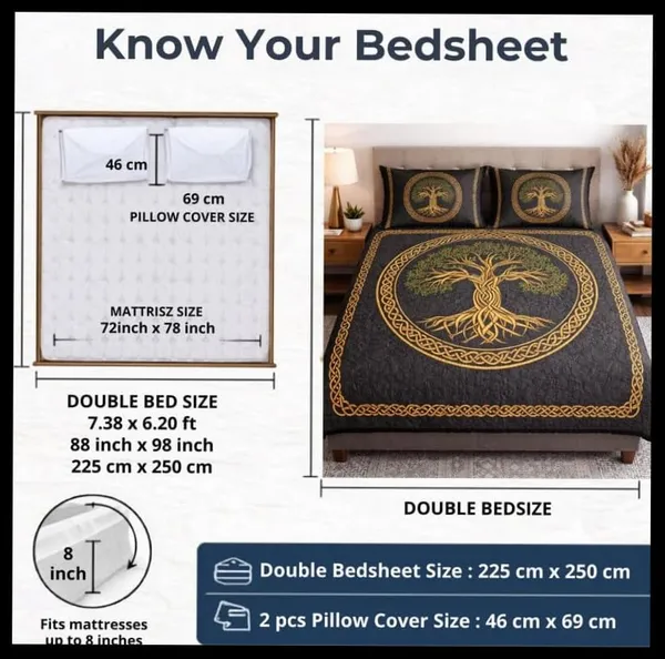 Tript_Home_decor-King_SizeFlat-bedsheet