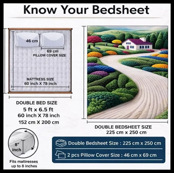 Tript_Home_decor-King_SizeFlat-bedsheet