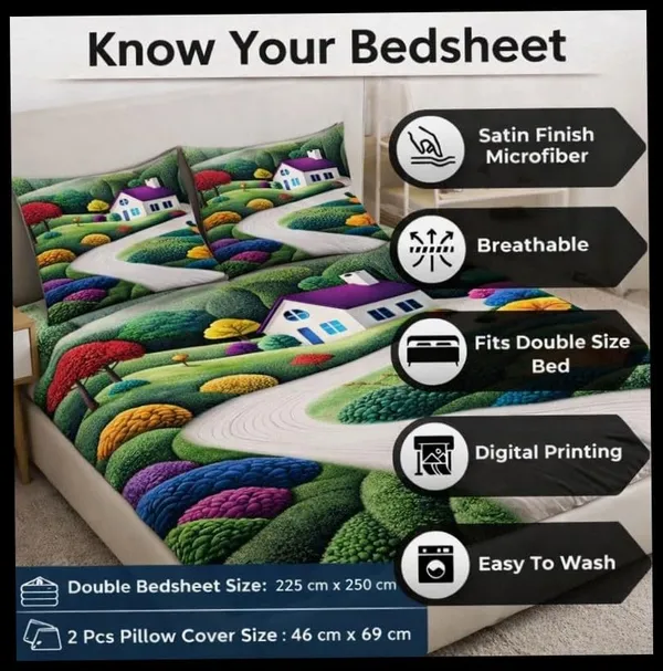 Tript_Home_decor-King_SizeFlat-bedsheet