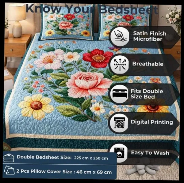 Tript_Home_decor-King_SizeFlat-bedsheet