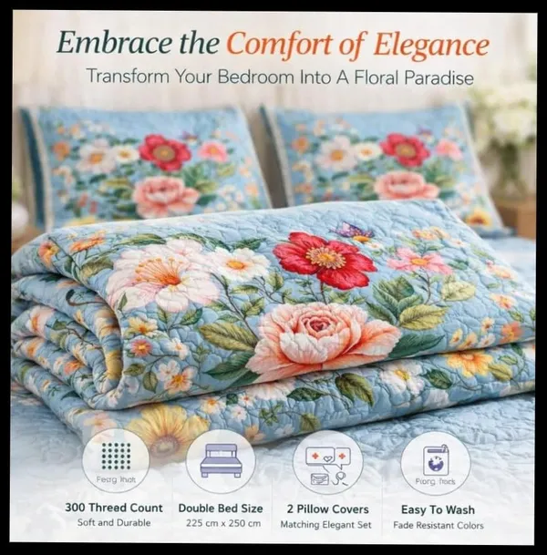 Tript_Home_decor-King_SizeFlat-bedsheet