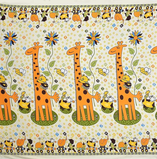 Glace_Cotton_Double_Bed_Yellow_Fitted_Bedsheet