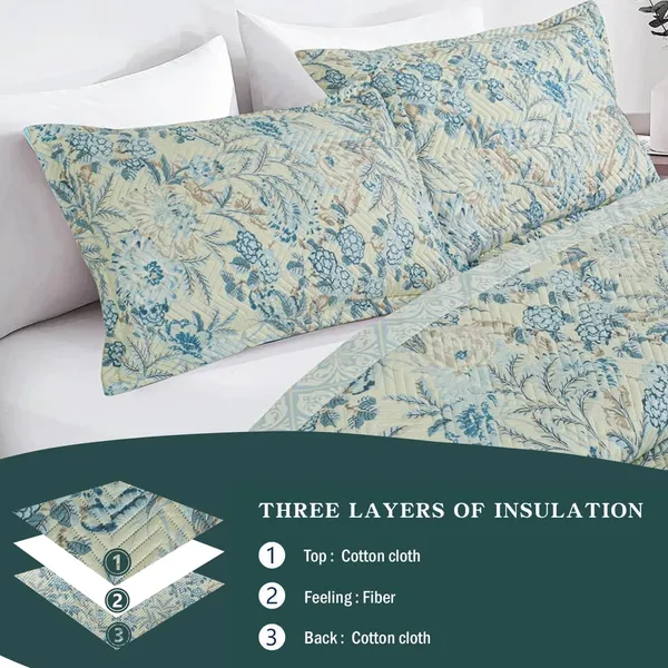 Glace_Cotton_Double_Bed_Green_Comforter_With_Two_Pillow_Covers