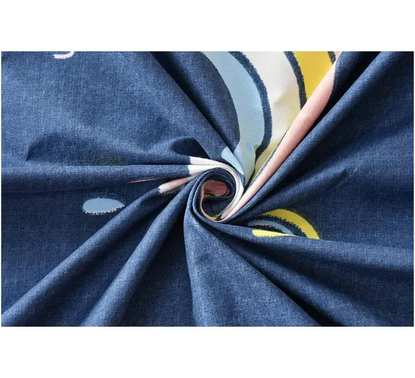Glace_Cotton_Blue_Double_Bed_Fitted_Bedsheet