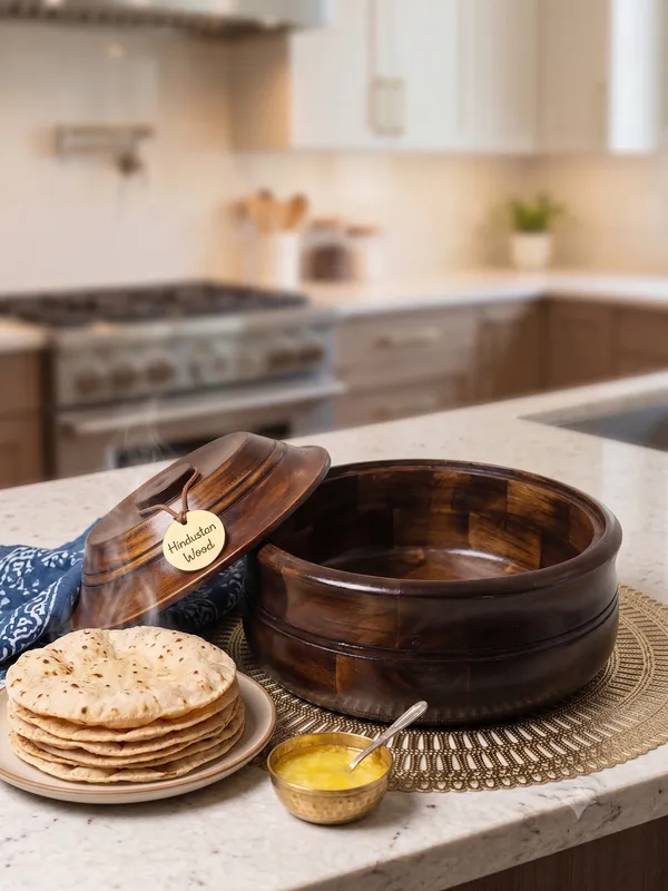 Brown_Sheesham_Wood_Handcrafted_Chapati_Box