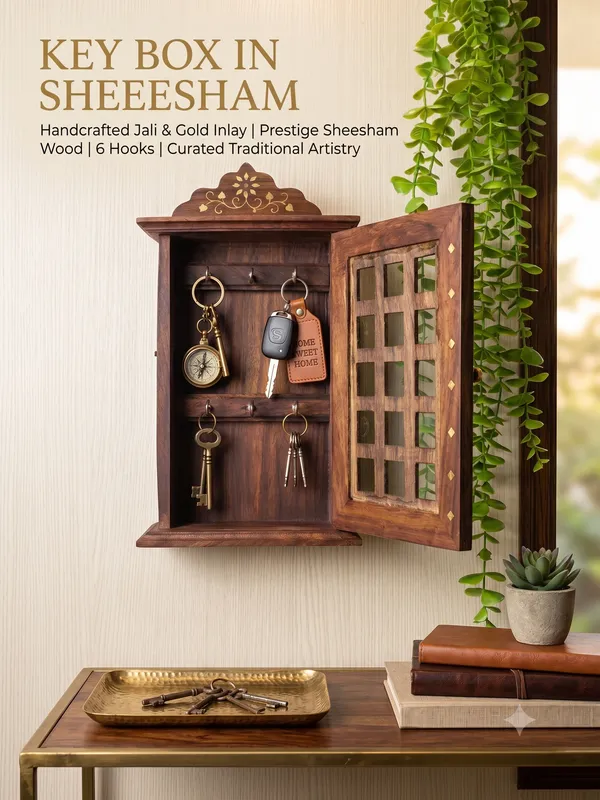 Brown_Sheesham_Wood_Handcrafted_Key_Box
