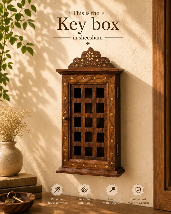 Brown_Sheesham_Wood_Handcrafted_Key_Box