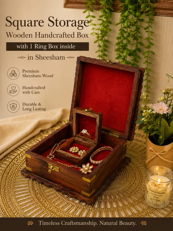 Brown_Square_Storage_Sheesham_Wood_Handcrafted_Box_With_1_Ring_Box_Inside