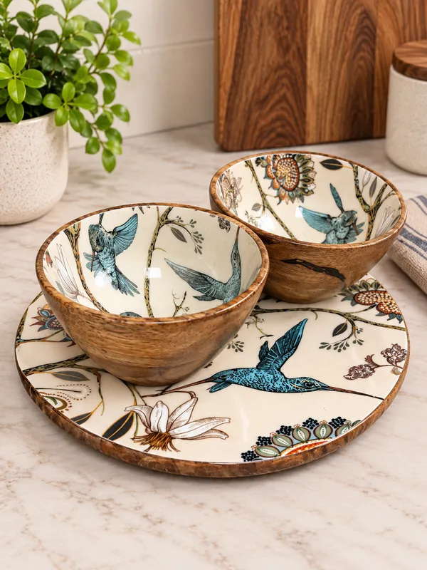 Wooden_Hummingbird_Bowl_&_Platter_Set_of_3