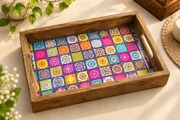 Wooden_Serving_Tray_with_Multicolor_Mandala_Print