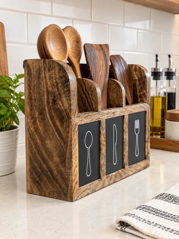 Wooden_Handcrafted_3-Compartment_Cutlery_Organizer