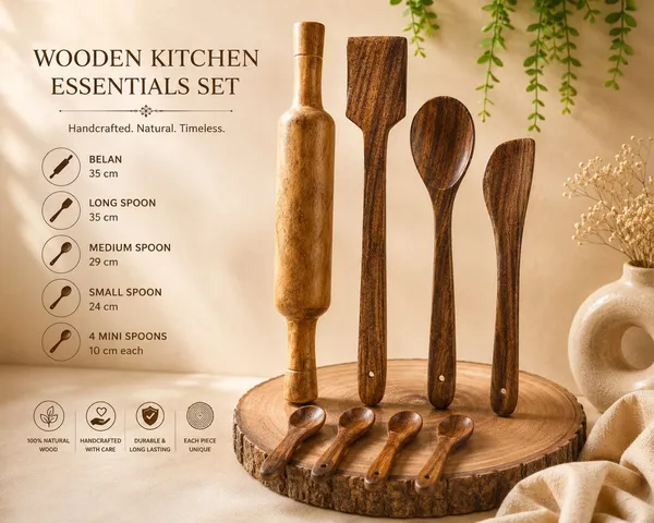 Brown_Wooden_Handcrafted_Belan_With_Spoon_Set_Of_3_Plus_4_Mini_Spoons