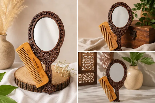 Brown_Wooden_Handcrafted_Hand_Mirror_Sheesham_With_Wooden_Comb