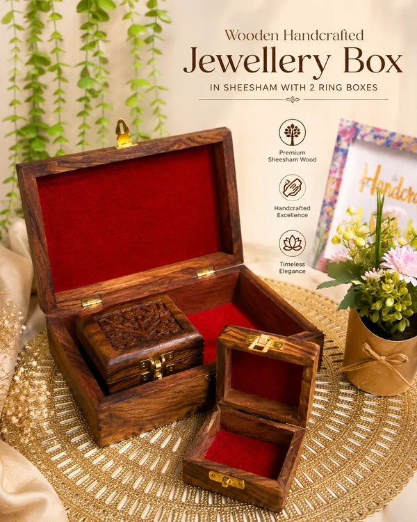 Brown_Sheesham_Wood_Handcrafted_Jewellery_Box_With_2_Ring_Boxes