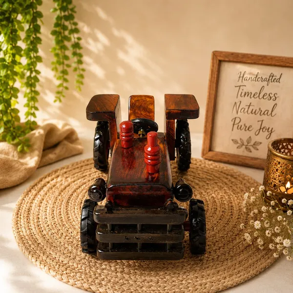 Brown_Sheesham_Wood_Handcrafted_Kids_Tractor