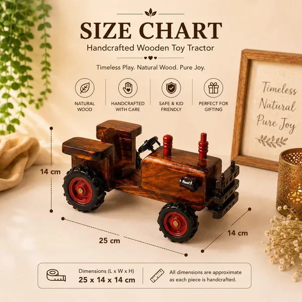 Brown_Sheesham_Wood_Handcrafted_Kids_Tractor
