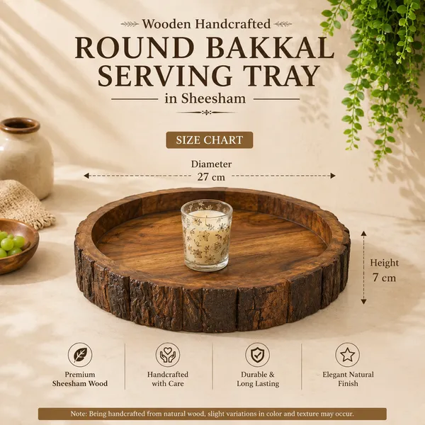 Brown_Sheesham_Wood_Handcrafted_Round_Bakkal_Serving_Tray