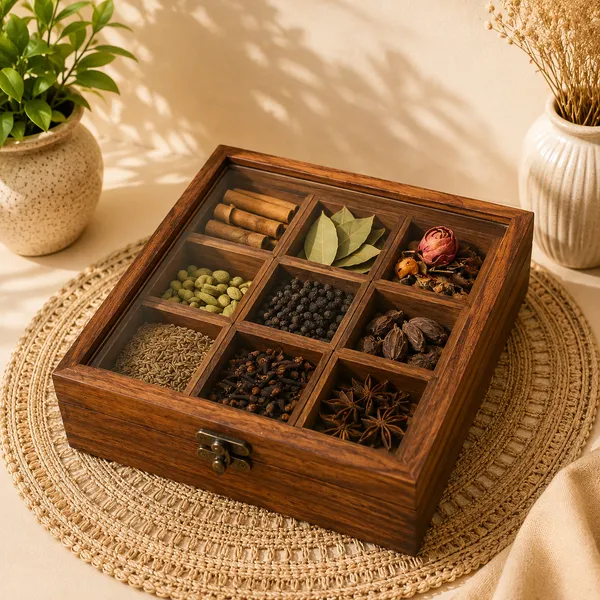Brown_Sheesham_Wood_Handcrafted_Spice_Box