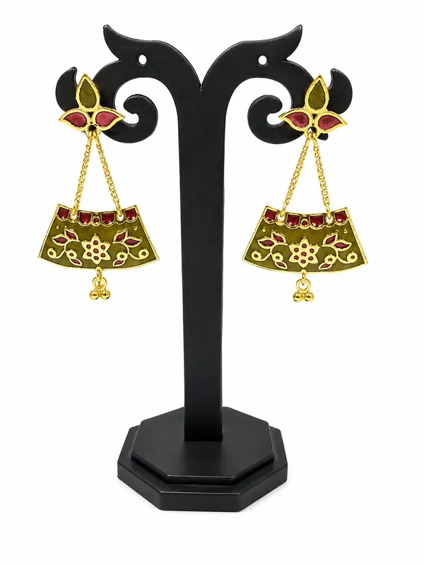 Gold_Plated_Enamel_Meenakari_Earrings_For_Women
