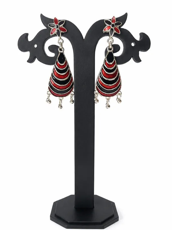 Silver_Plated_Meenakari_Earrings_For_Women