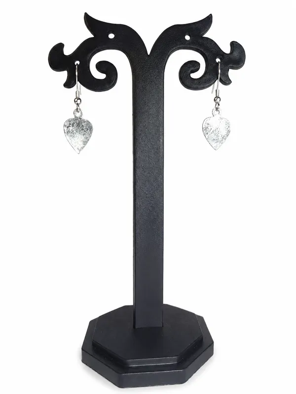 Silver_Black_Meenakari_Heart_Shaped_Dangler_Earrings_For_Women