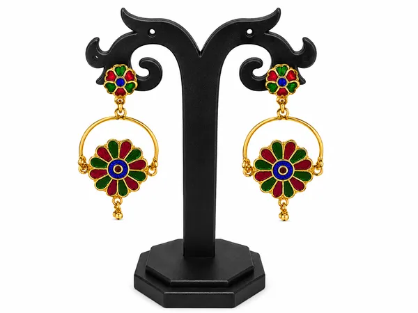 Gold_Plated_Meenakari_Earrings_For_Women