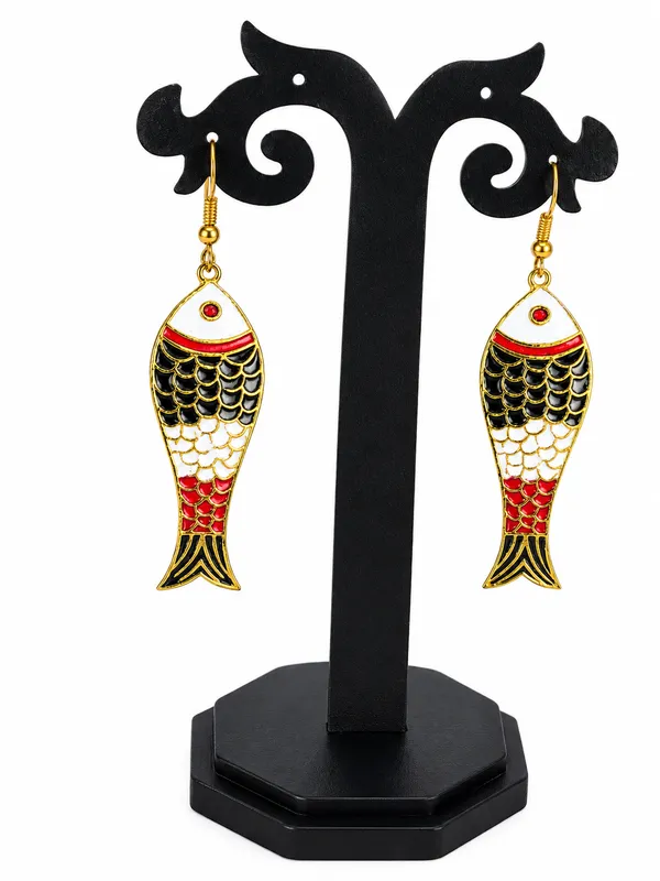 Multicolour_Meenakari_Fish_Shaped_Dangler_Earrings_For_Women